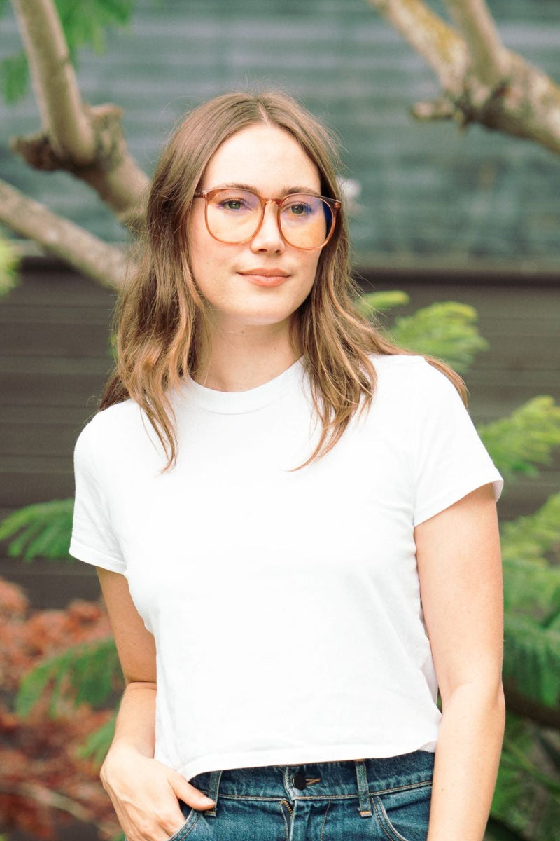 Extra photo for McGill Tech Glasses in Rose