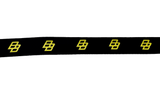 Sunglasses Strap (Black With Gold Text)