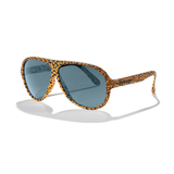 Original Aviator in Leopard With HD Gray Lenses