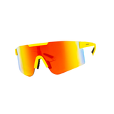 T2 Sunmask with Rainbow Mirror in Yellow