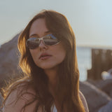 Aria in Silver with Rhinestones