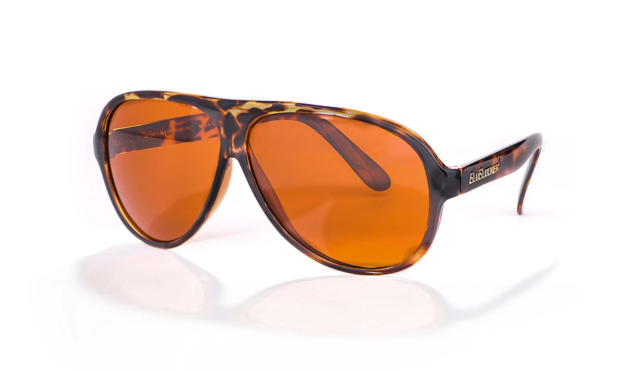Demi-Tortoise Aviator BluBlocker Sunglasses - 2725K