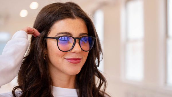 Hyde Park Tech Glasses in Black