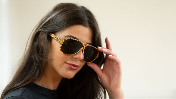 Original Aviator in Blackout Leopard
