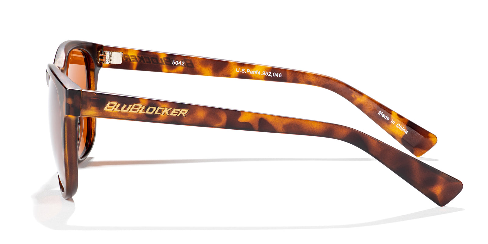 Belmont Polarized in Demi-Tortoise - 5042 – BluBlocker