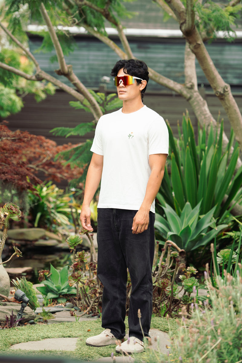 Extra photo for T2 Sunmask with Rainbow Mirror in White