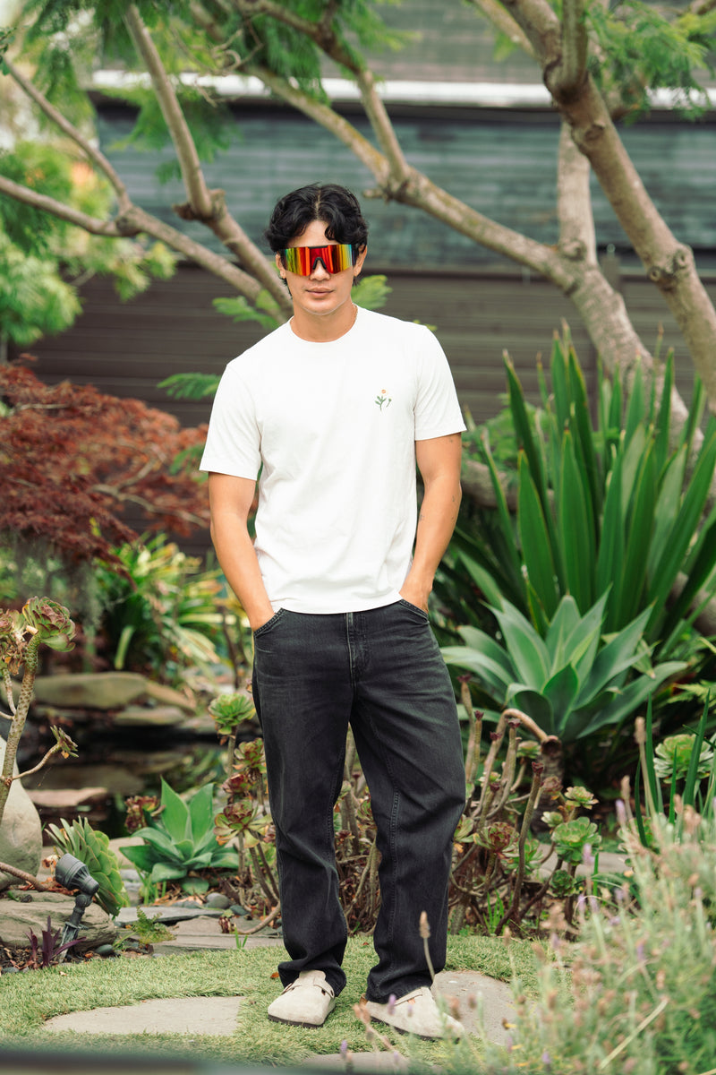 Extra photo for T2 Sunmask with Rainbow Mirror in Black