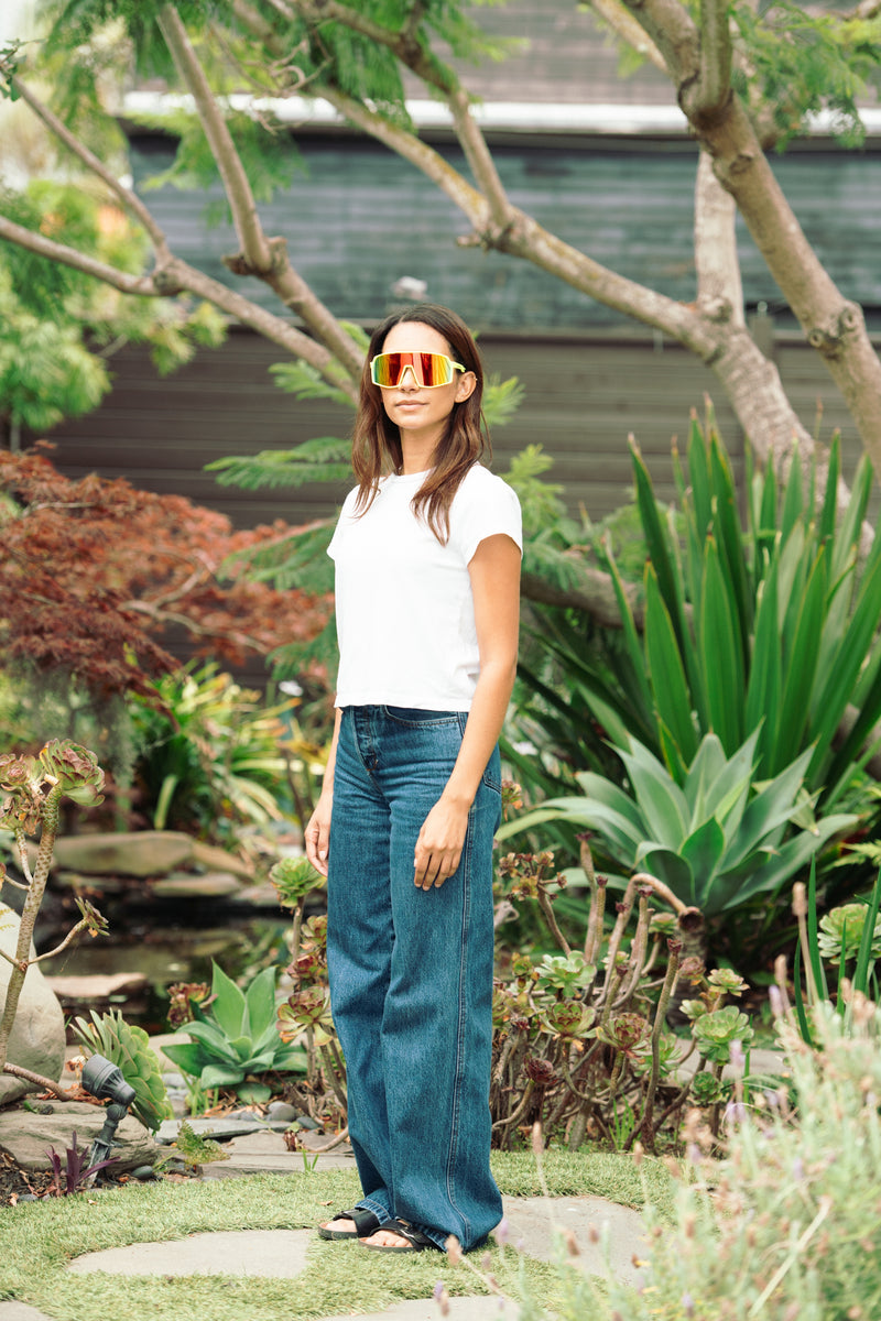 Extra photo for Terminator SunMask with Rainbow Mirror in Yellow