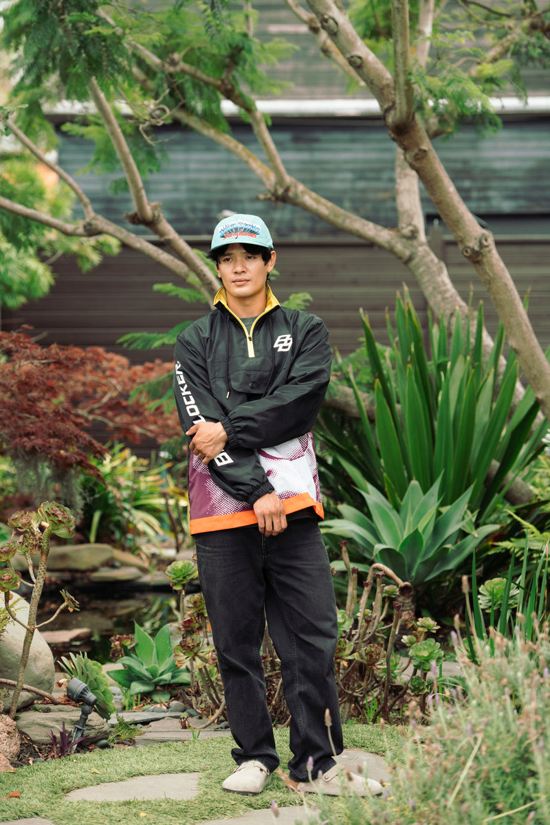 BluBlocker Retro Nylon Hat in Teal