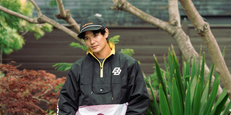 Extra photo for BluBlocker Retro Nylon Windbreaker