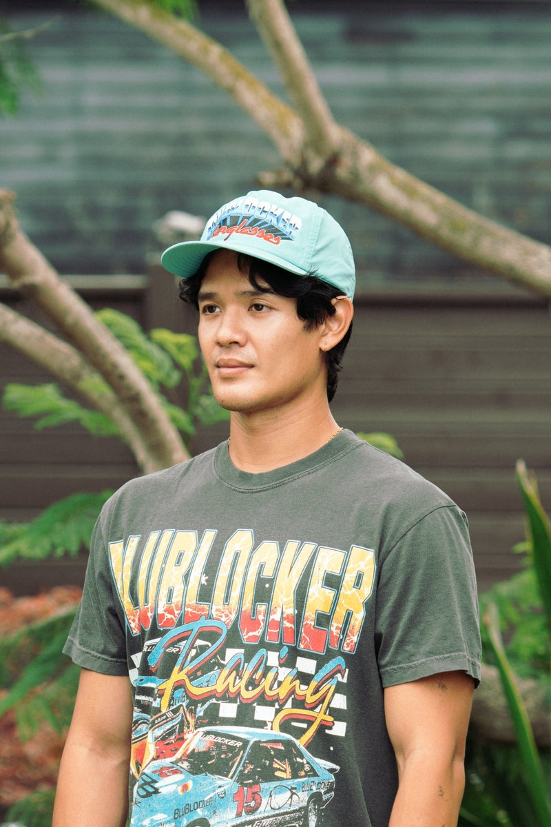 Extra photo for BluBlocker Retro Nylon Hat in Teal