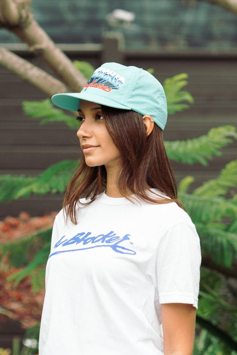 Extra photo for BluBlocker Retro Nylon Hat in Teal