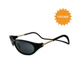 Ballistic Magnetic In Black with HD Gray Lenses (Vintage)