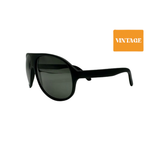 Black Bullet Aviator In Polarized HD Gray (Vintage)