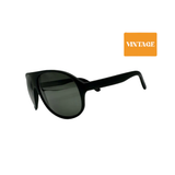 Black Bullet Aviator In Polarized HD Gray (Vintage)