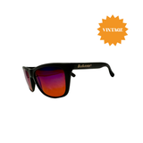 CoolBlu in Matte Black with Blue Mirror Lenses (Vintage)