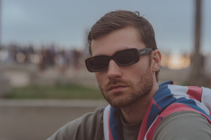 Mākena in Demi-Tortoise with HD Gray Lenses