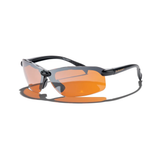 Eagle with Silver Mirror Lens in Black