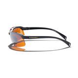 Eagle with Silver Mirror Lens in Black