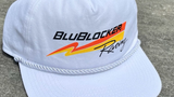 BluBlocker Racing Hat in White