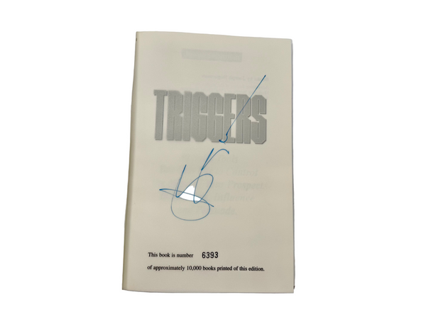 Joe Sugarman Signed Triggers Book (Vintage)