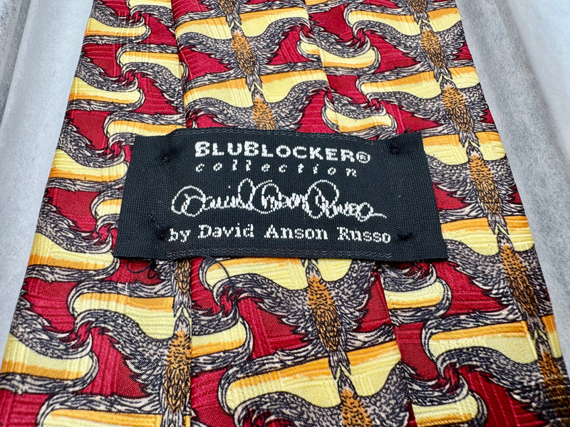 BluBlocker x David Russo Starshield  "Birds" Tie (Vintage)