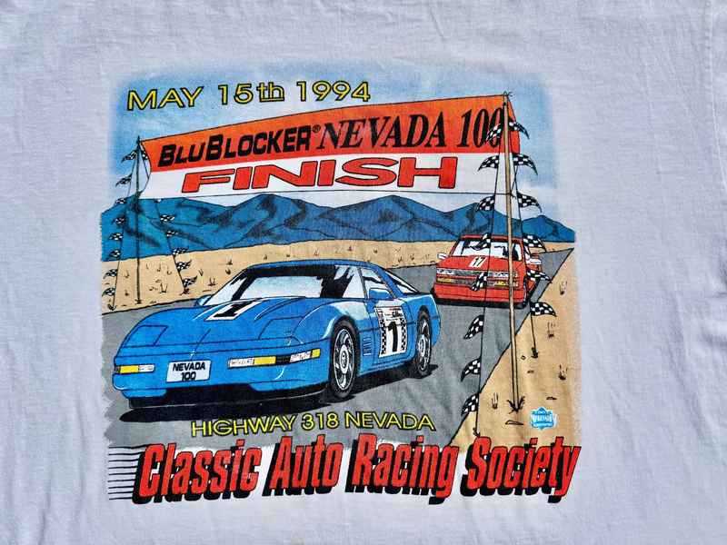 BluBlocker Racing Nevada 100 Tee (Vintage)