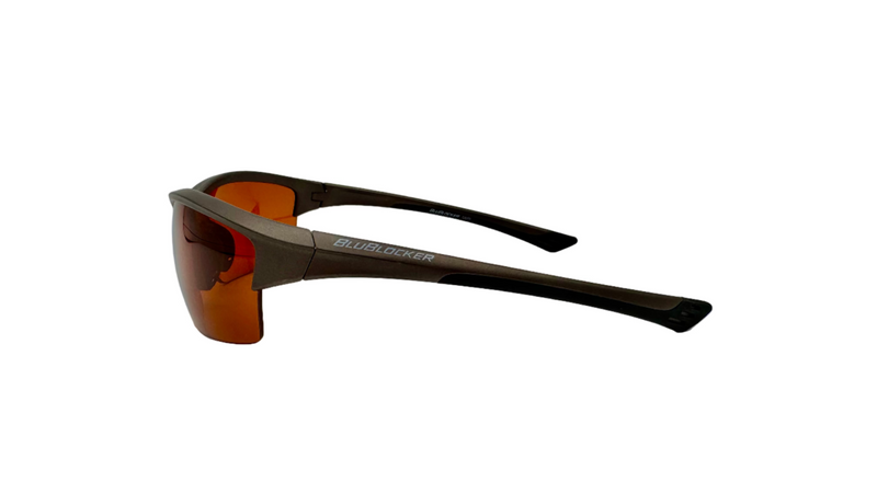Stinger in Pewter With Polarized Amber Lenses (Vintage)
