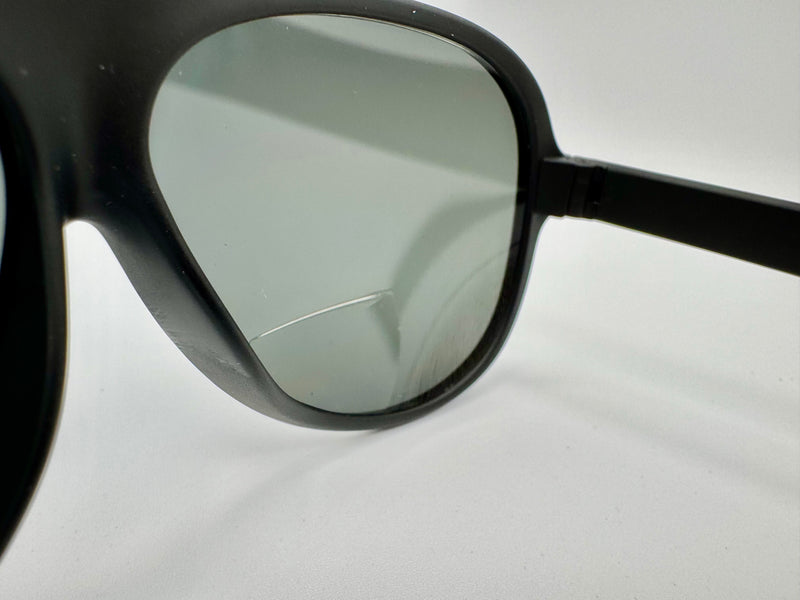 Original Aviators in Black with HD Gray Reader Lenses (Vintage)