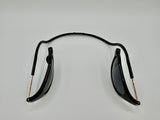 BluBlocker Ballistic Magnetic In Black with HD Gray Lenses (Vintage)