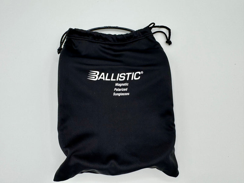 Ballistic Magnetic In Black with Polarized Amber Lenses (Vintage)