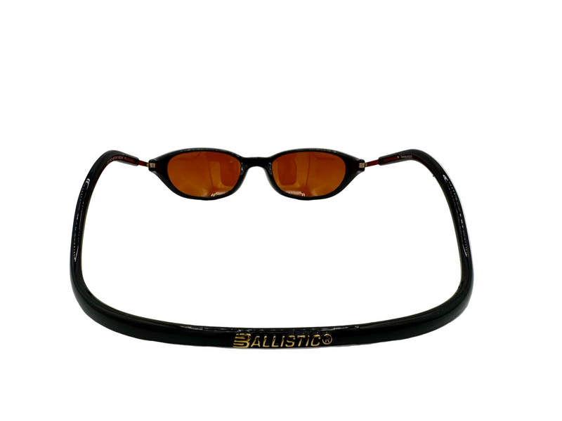 Ballistic Magnetic In Black with Polarized Amber Lenses (Vintage)