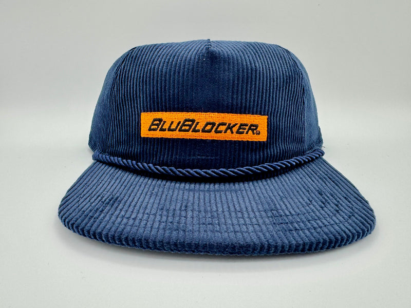 1989 Corduroy Rope Hat in Blue