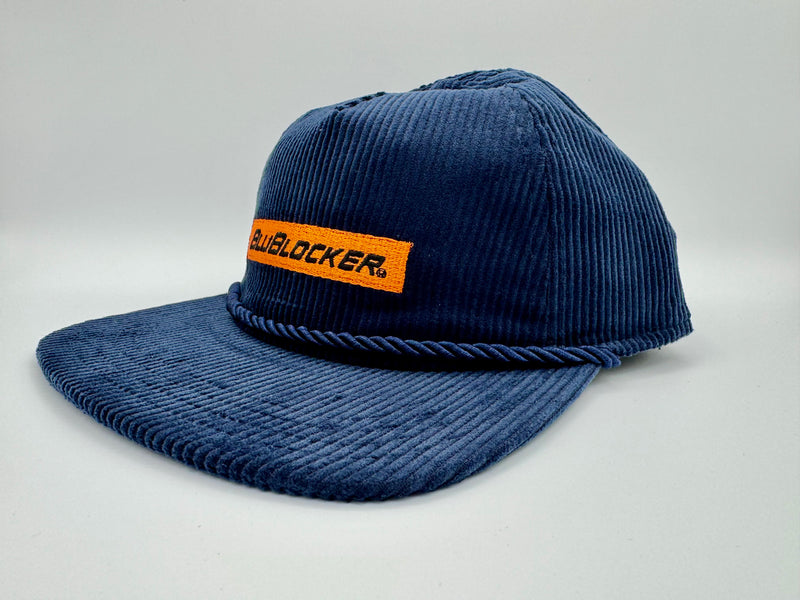1989 Corduroy Rope Hat in Blue
