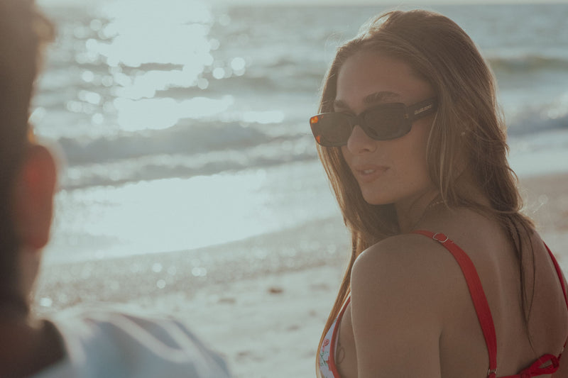 Mākena in Demi-Tortoise with HD Gray Lenses