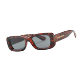 Makena in Demi-Tortoise with HD Gray Lenses