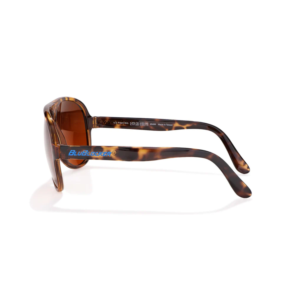 Original Aviator Polarized in Demi-Tortoise – BluBlocker