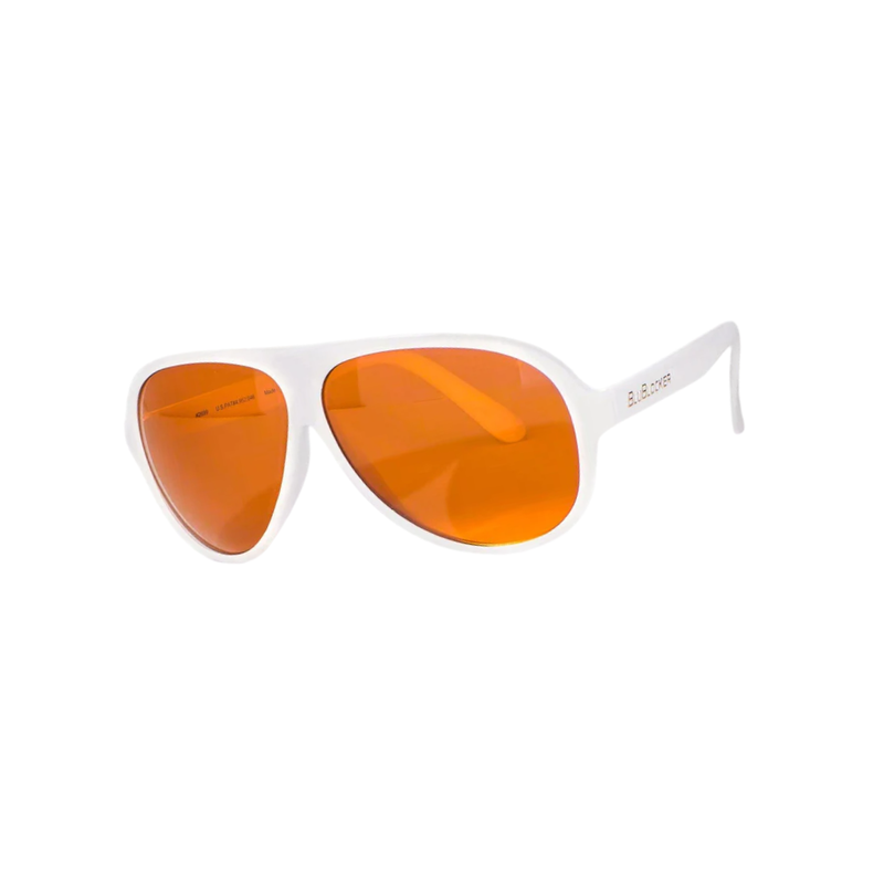 White Aviator BluBlocker Sunglasses - 2699K display picture 1