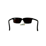 RearVision in Matte Black With Blue Mirror Lenses (Vintage)