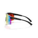 T2 Sunmask with Rainbow Mirror in Black