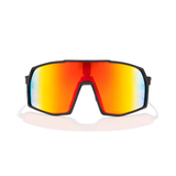 Terminator SunMask with Rainbow Mirror in Black