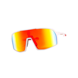 Terminator SunMask with Rainbow Mirror in White
