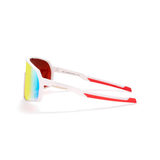 Terminator SunMask with Rainbow Mirror in White