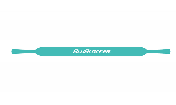 Sunglasses Strap (Teal With White Text)