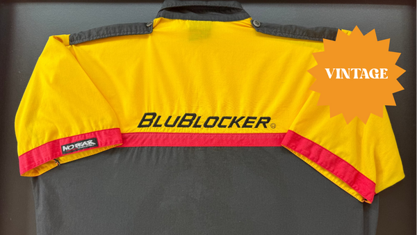 BluBlocker Racing Pit Crew Jersey (Vintage)
