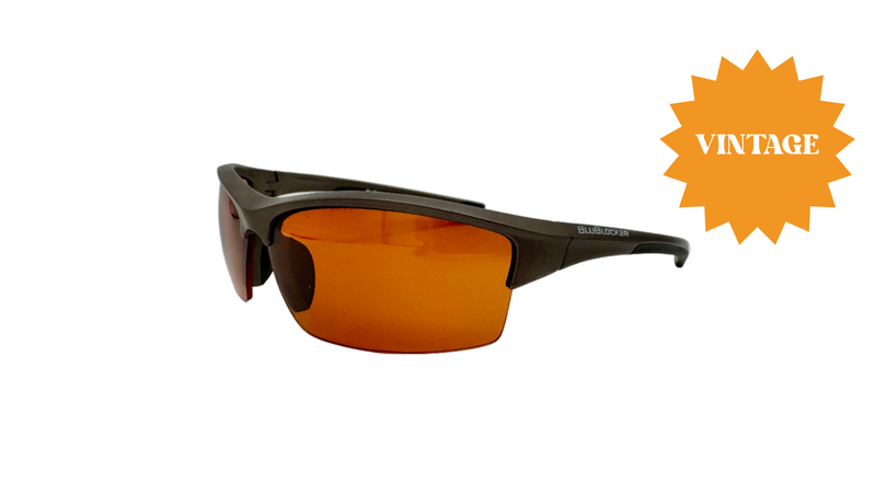 Stinger in Pewter With Polarized Amber Lenses (Vintage)