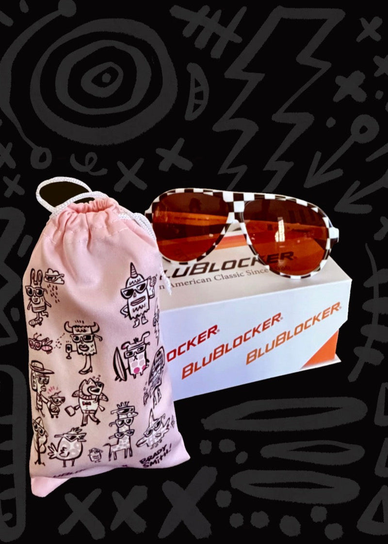 Extra photo for Original Aviator in Checkered x Brady Smith Collab