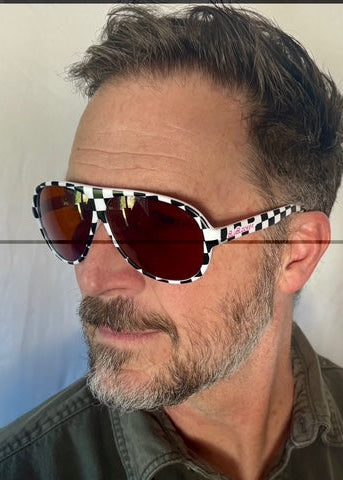 Extra photo for Original Aviator in Checkered x Brady Smith Collab