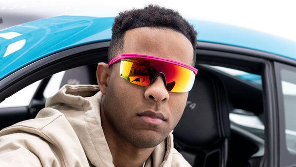 Bullet SunMask 1989 Polarized in Hot Pink