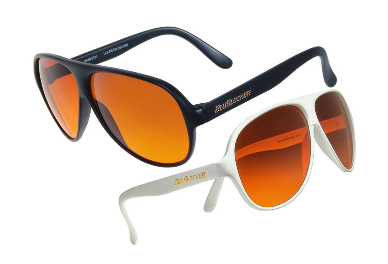 Original Aviator in Black & White (2 Pair)